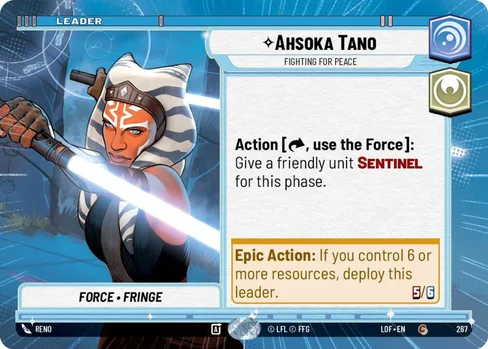 Ahsoka Tano — Fighting For Peace, Legends of the Force #267
