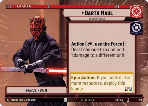 Darth Maul — Sith Revealed, Legends of the Force #273