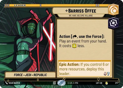 Barriss Offee — We Have Become Villains, Legends of the Force #277