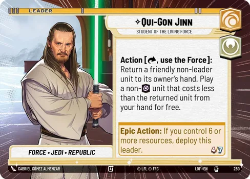 Qui-Gon Jinn — Student of the Living Force, Legends of the Force #280