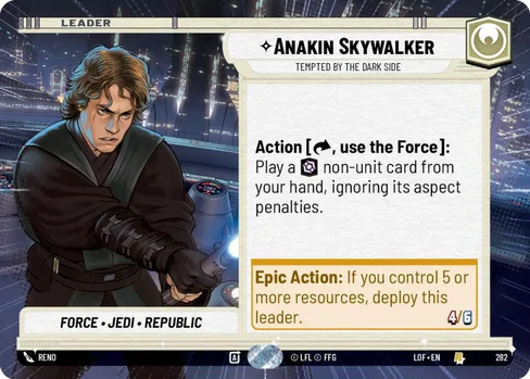 Anakin Skywalker — Tempted by the Dark Side, Legends of the Force #282
