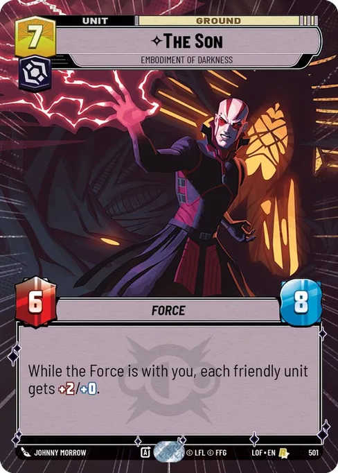 The Son — Embodiment of Darkness, Legends of the Force #501