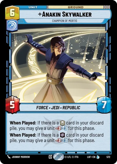 Anakin Skywalker — Champion of Mortis, Legends of the Force #572
