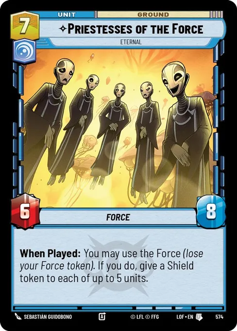 Priestesses of the Force — Eternal, Legends of the Force #574