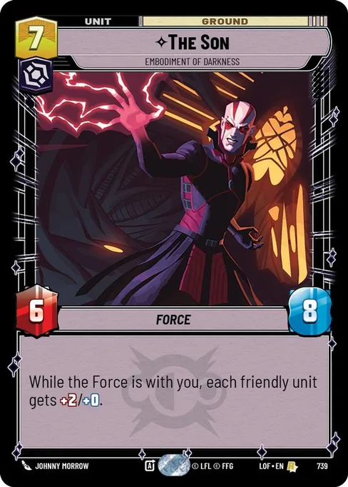 The Son — Embodiment of Darkness, Legends of the Force #739