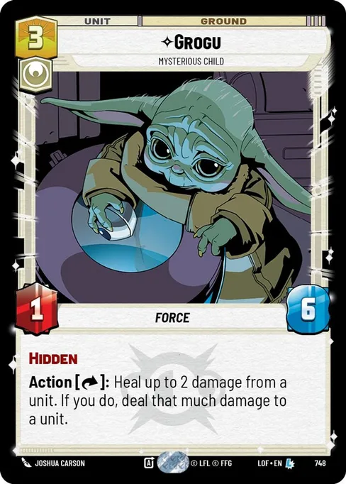 Grogu — Mysterious Child, Legends of the Force #748