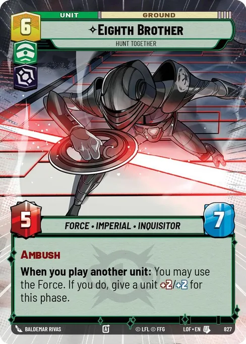 Eighth Brother — Hunt Together, Legends of the Force #827