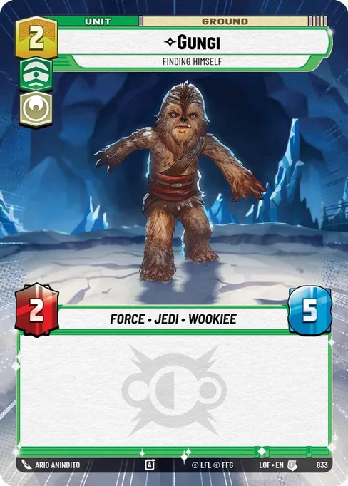 Gungi — Finding Himself, Legends of the Force #833