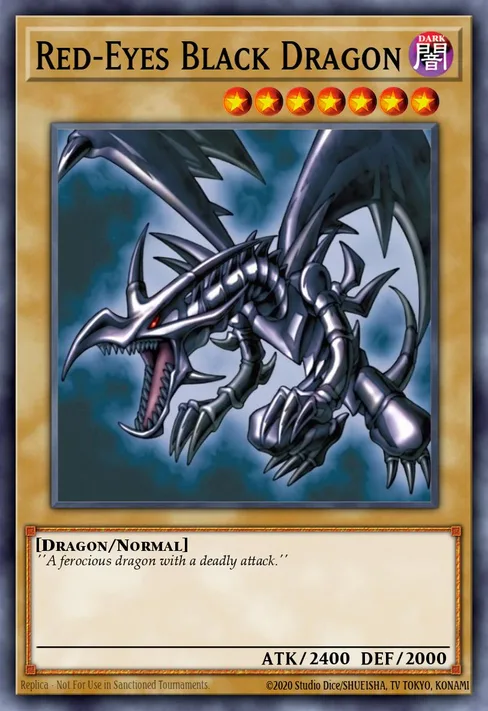 Red-Eyes Black Dragon, Legend of Blue Eyes White Dragon #LOB-070