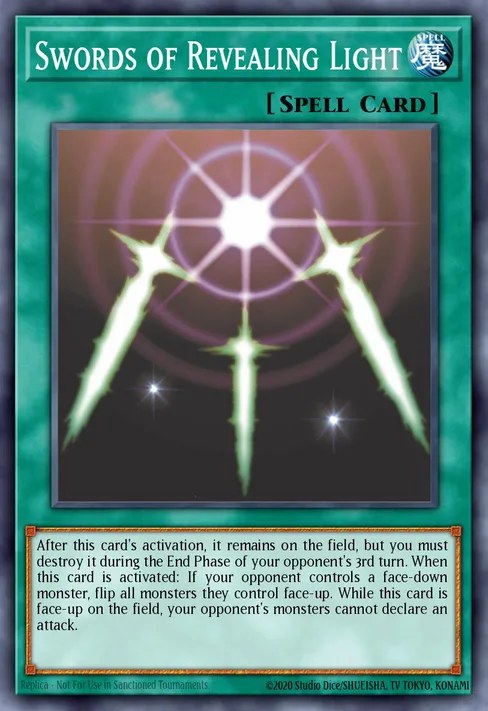 Swords of Revealing Light, Legend of Blue Eyes White Dragon #LOB-101
