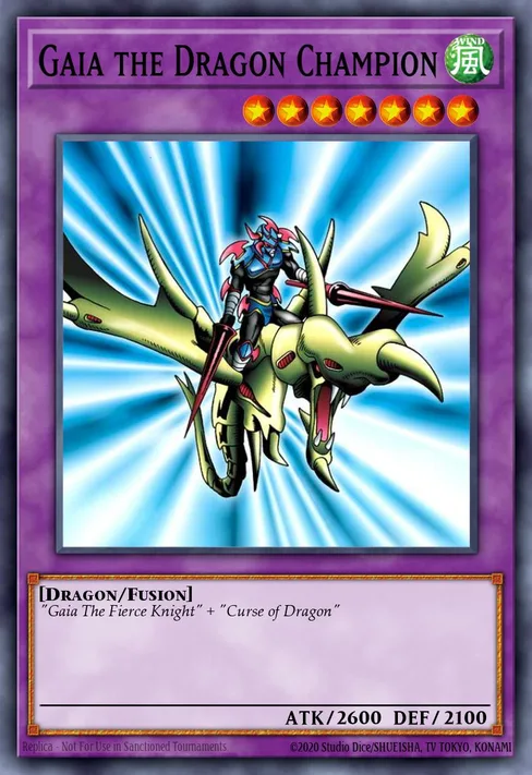 Gaia the Dragon Champion, Legend of Blue Eyes White Dragon #LOB-E102