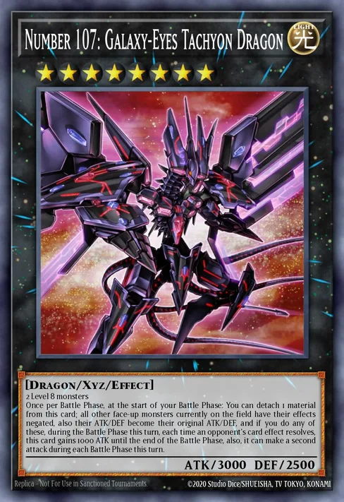 Number 107: Galaxy-Eyes Tachyon Dragon, Lord of the Tachyon Galaxy #LTGY-EN044