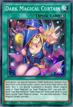 Dark Magical Curtain