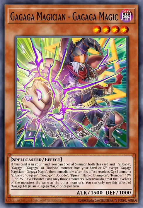 Gagaga Magician - Gagaga Magic, Magnificent Monsters #MAMO-EN011