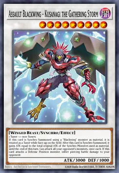 Assault Blackwing - Kusanagi the Gathering Storm