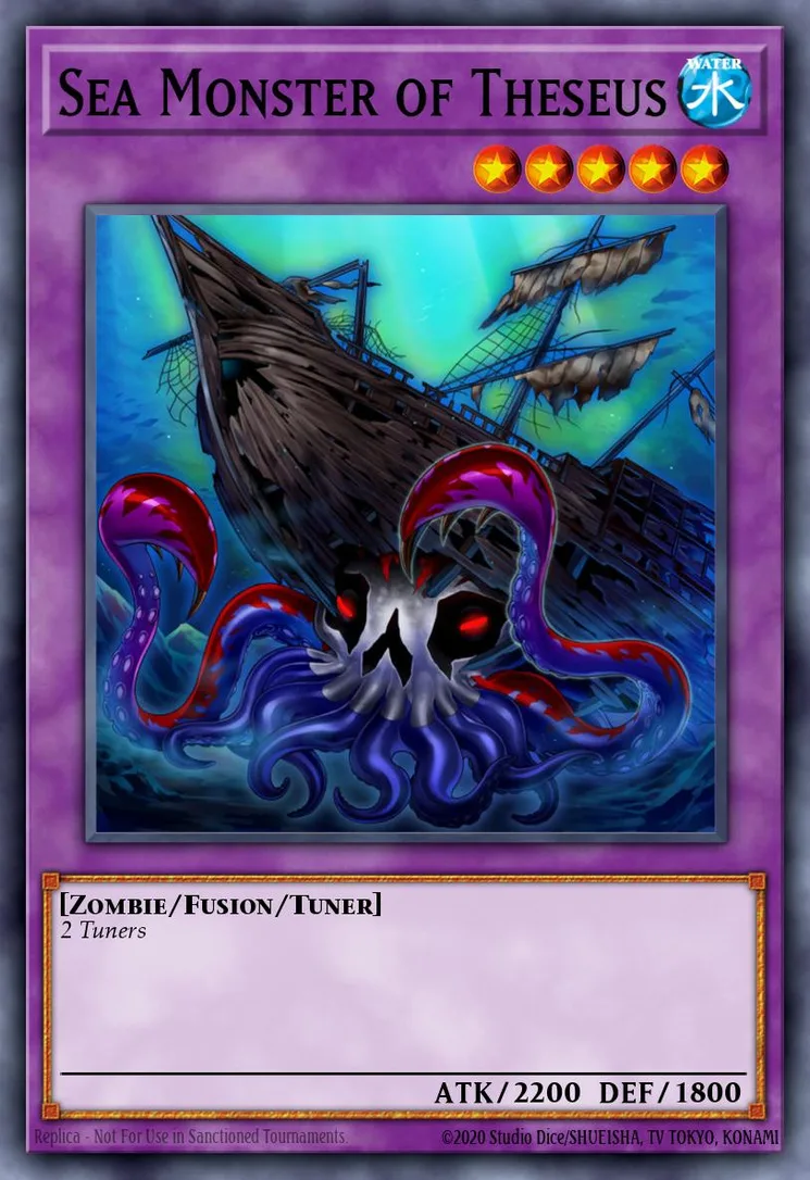 Sea Monster of Theseus