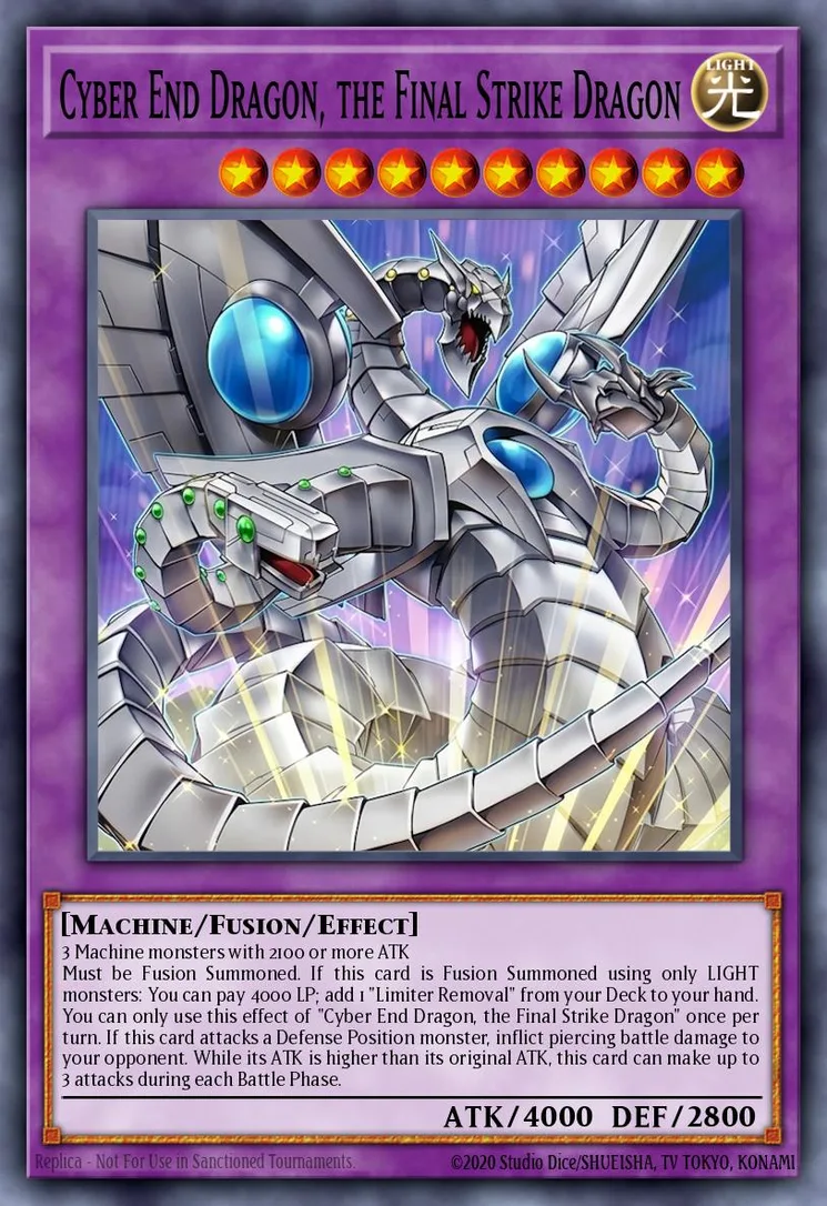 Cyber End Dragon, the Final Strike Dragon