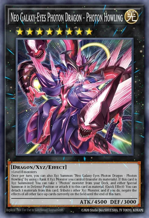 Neo Galaxy-Eyes Photon Dragon - Photon Howling, Magnificent Maestros #MAMS-EN010