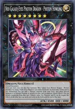 Neo Galaxy-Eyes Photon Dragon - Photon Howling