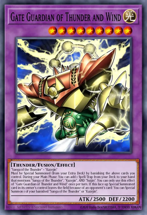 Gate Guardian of Thunder and Wind, Maze of Memories #MAZE-EN004