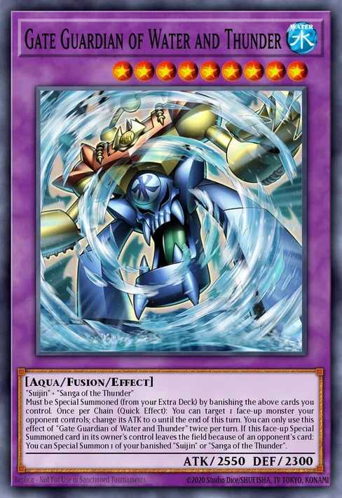Gate Guardian of Water and Thunder, Maze of Memories #MAZE-EN006