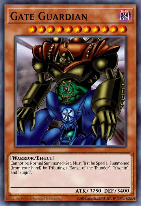 Gate Guardian, Maze of Memories #MAZE-EN035