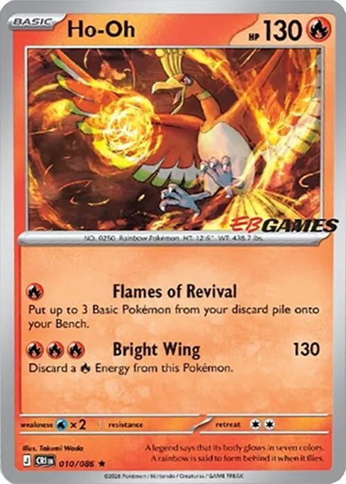 Ho-Oh, Miscellaneous Cards & Products #10