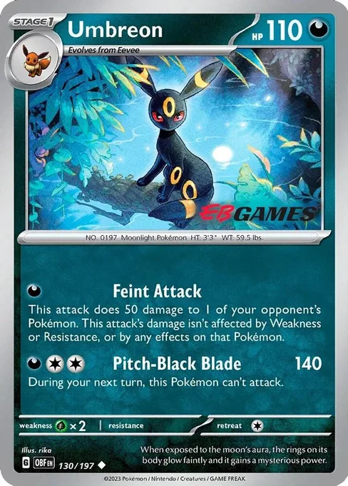 Umbreon, Miscellaneous Cards & Products #130