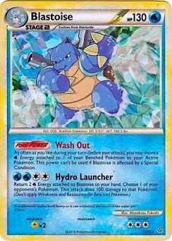 Blastoise, Cracked Ice Holo