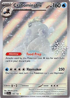 Crabominable, Holiday Calendar