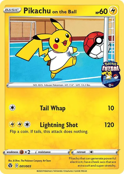 Pikachu on the Ball, Miscellaneous Cards & Products #1