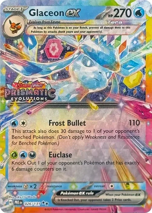 Glaceon ex, Miscellaneous Cards & Products #26