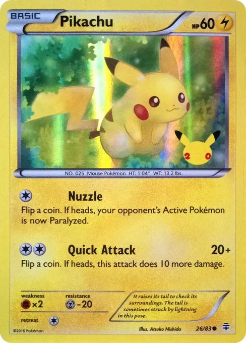 Pikachu, Miscellaneous Cards & Products #26