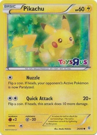 Pikachu, Miscellaneous Cards & Products #26