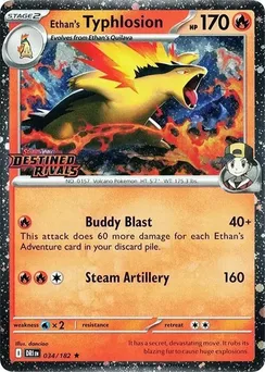Ethan's Typhlosion, Prerelease