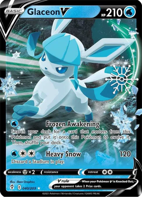 Glaceon V, Miscellaneous Cards & Products #40