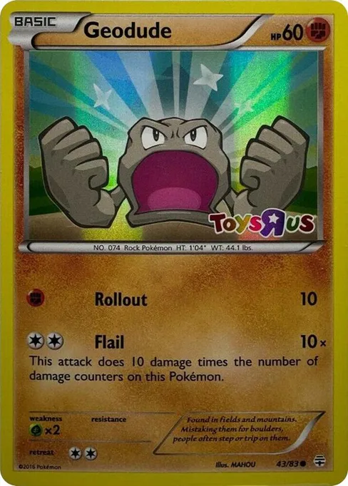 Geodude, Miscellaneous Cards & Products #43