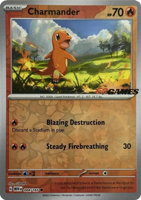 Charmander, Miscellaneous Cards & Products #4