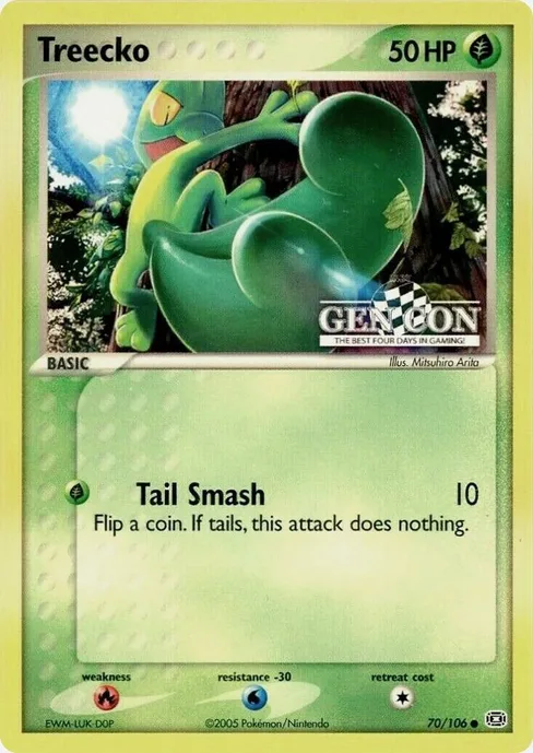 Treecko, Miscellaneous Cards & Products #70