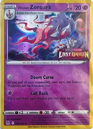 Hisuian Zoroark, Miscellaneous Cards & Products #76
