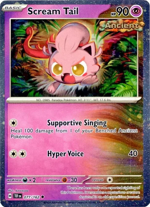 Scream Tail, Miscellaneous Cards & Products #77