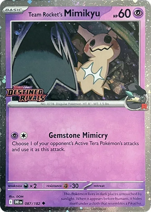 Team Rocket's Mimikyu, Miscellaneous Cards & Products #87