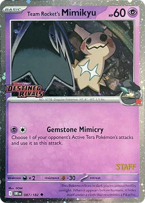 Team Rocket's Mimikyu, Miscellaneous Cards & Products #87