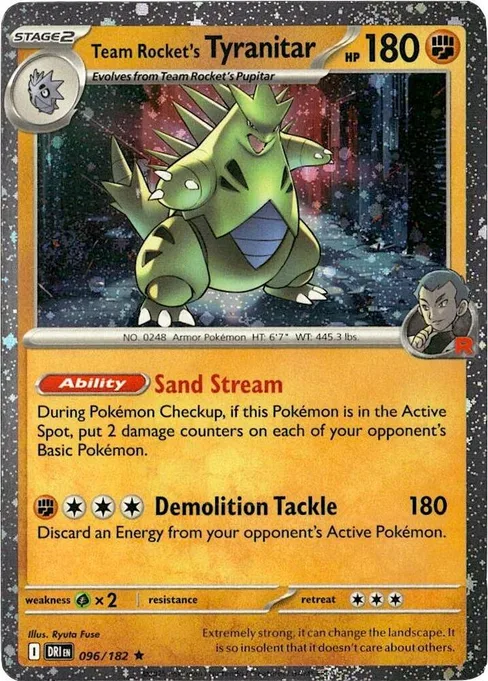 Team Rocket's Tyranitar, Miscellaneous Cards & Products #96