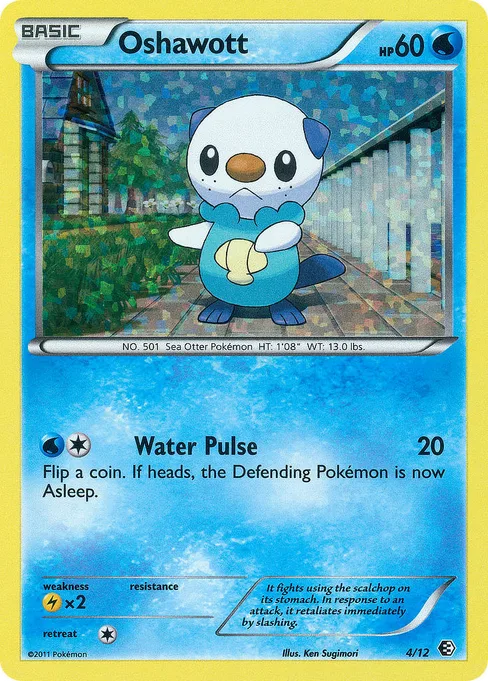 Oshawott, McDonald's Collection 2011 #4