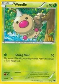 Weedle, McDonald's Collection 2014 #1