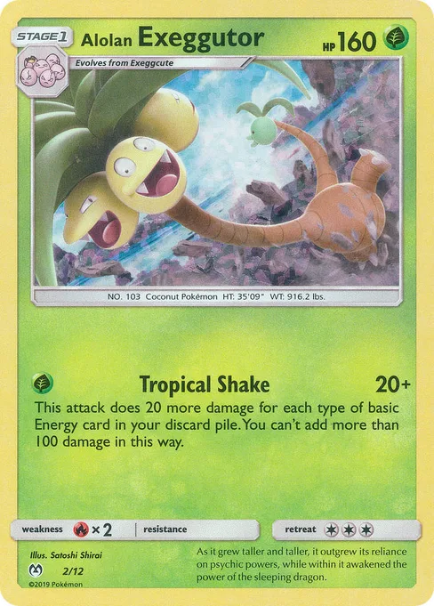 Alolan Exeggutor, McDonald's Collection 2019 #2