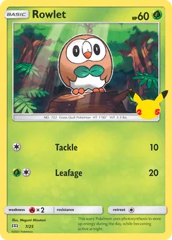Rowlet, Normal
