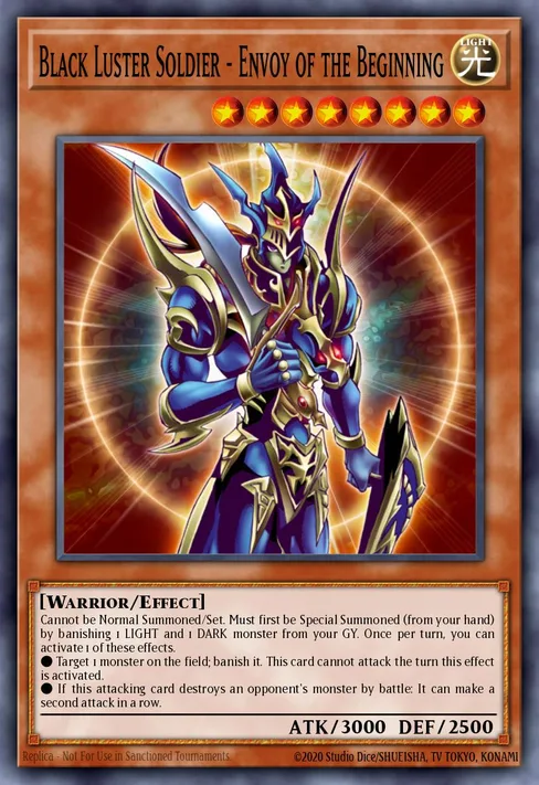 Black Luster Soldier - Envoy of the Beginning, Master Collection Volume 2 #MC2-EN004