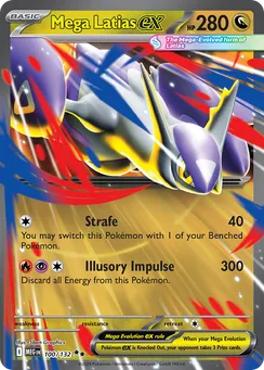 Mega Latias ex, Holofoil